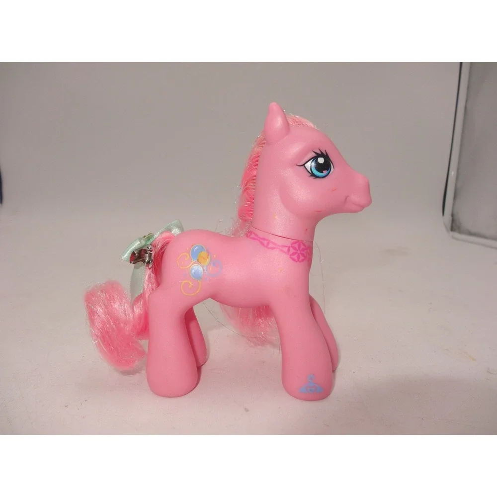 My Little Pony Pinkie Pie 2007 Dress Up‎ Brushable Sparkle Hair Necklace G3